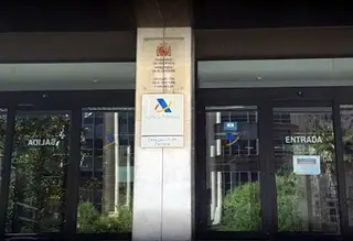 Fachada de las oficinas de la Agencia Tributaria en Zamora
