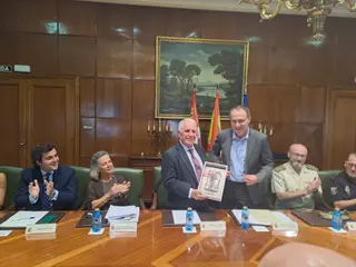 Homenaje a Juan Francisco Justel Antón.