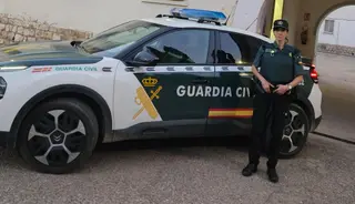 La agente zamorana de la Guardia Civil Laura Barriga