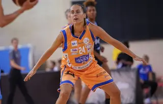 Gala Mestres en un partido en su anterior etapa. Foto FEB