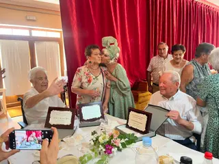 Homenaje a los mayores en Santa Croya de Tera | A.A.S