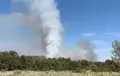 Un incendio en la provincia. Archivo.
