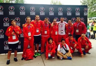 Integrantes del Asprosub Zamora y Virgen de la Concha acuden a los Special Olympics
