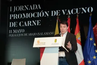 Alfonso Fernández Mañueco, I Jornadas de promoción del vacuno de carne