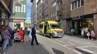 Incidente en pleno centro de Zamora