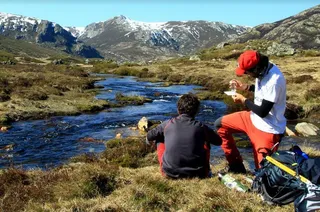 Agua cryosanabria montaña