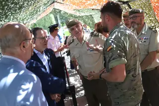Exposición de Ejército en Zamora por el Día de las Fuerzas Armadas
