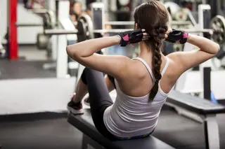 Mujer haciendo deporte