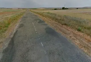 Una carretera en la provincia de Zamora