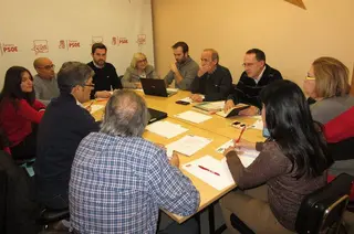 01 PSOE Zamora. Reunión Comisión Permanente 18 12 17