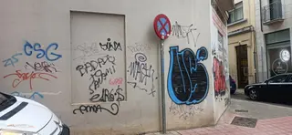Imagen de pintadas en Zamora. Archivo