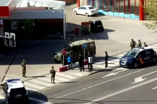 Detenido militar policia confinamiento