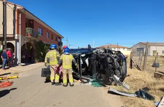 Accidente en Fuentesaúco