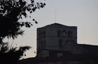 Catedral atardecer zamora otoño