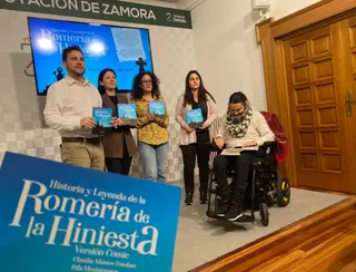 Cómic 'Historia y leyenda de la Romería de La Hiniesta'.