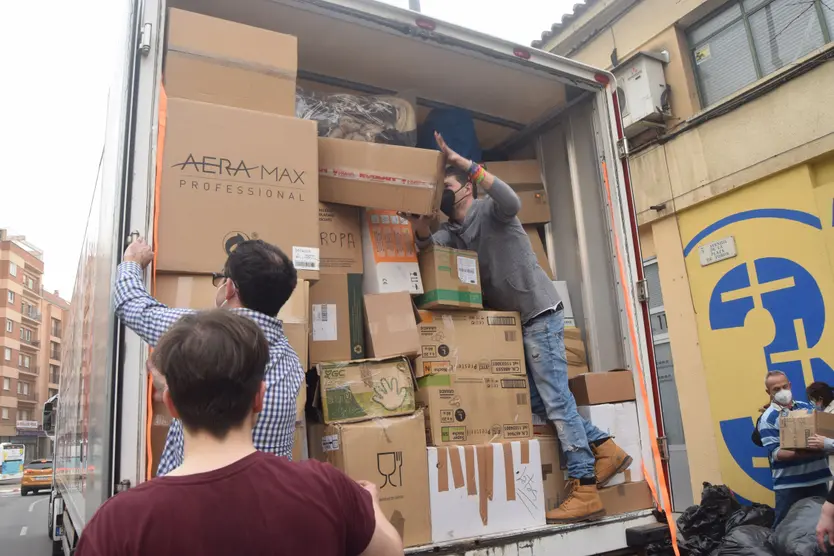 Solidaridad desbordada de los zamoranos para ayudar al pueblo ucraniano