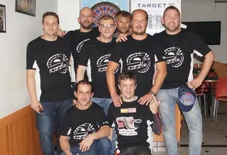 Puzzle Piragua Ciudad de Zamora, único representante de Zamora en la Liga Radikal Darts Master 1