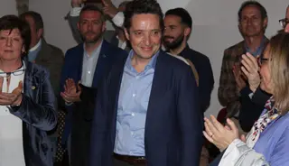 Elección de Corchado como rector de la Universidad.Archivo