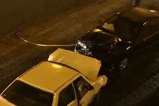 Accidente frontal Cardenal Cisneros