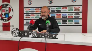 David Movilla, entrenador del Zamora CF.