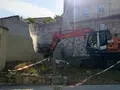 Derribo en la Bajada de San Martín