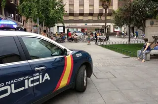 Imagen de la Policía Nacional en Santa Clara