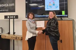 La consejera de Familia e Igualdad de Oportunidades clausura el curso 'Personal técnico en ganadería' en Zamora