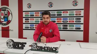 Juanan, centrocampista del Zamora CF.