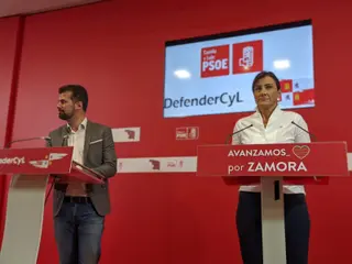 Luis Tudanca y Ana Sánchez