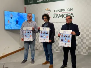 Un instante de la presentación en la Diputación Provincial de Zamora