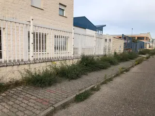 Imagen de archivo de una zona parcelaria del Polígono de Los Llanos 