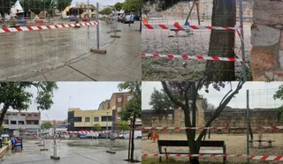 Imágenes de las distintas obras que han dado comienzo esta semana en Zamora capital