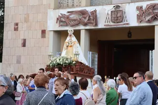 La procesión de Nuestra Señora de la Peña de Francia el pasado año