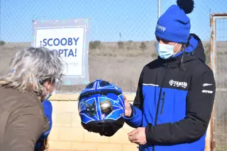 Sara García regresa a Zamora tras el Dakar