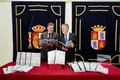 ICAL. El presidente de las Cortes de Castilla y León, Francisco Vázquez, recibe al consejero de Economía y Hacienda y portavoz de la Junta, Carlos Fernández Carriedo, para el registro del Proyecto de Ley de Presupuestos