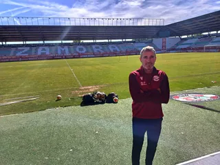 Óscar Cano, entrenador del Zamora CF