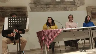 Presentación de Luis Ramos en la Biblioteca Pública de Zamora el pasado 2025