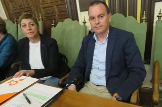 Ciudadanos Zamora concejales en pleno Ayuntamiento (26 04 2018)