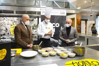 Carnero destaca el papel fundamental de la Escuela Internacional de Cocina como motor de promoción del sector agroalimentario de Castilla y León a través de la gastronomía