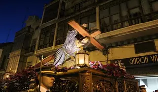 La Hermandad de Jesús en su Tercera Caída desfila en su 75 aniversario