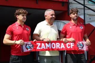 Presentación De Isaiah Navarro E Izan Yurrieta Como Nuevos Jugadores Del Zamora Cf | Carlos G. Rodríguez