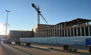 El Instituto los Sauces en obras