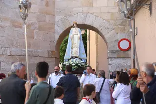 Adoración a la Virgen del Amor Hermoso por las calles de Zamora