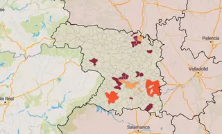 Estos son los municipios de Zamora en riesgo por incidencia ‘muy alta’ este jueves