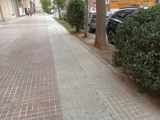 Imagen de los desperfectos ocasionados tras las obras