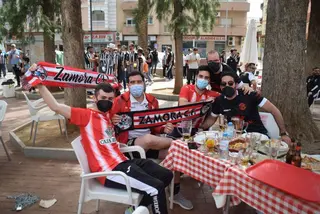 CD Badajoz - Zamora CF 20-21PO (ambiente previo)
