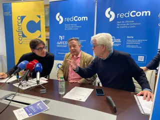 Un intanste de la rueda de prensa