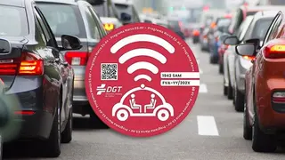 Nuevo distintivo de la DGT
