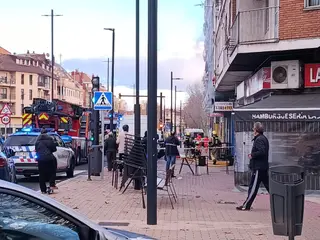 Incendio en un bar en Zamora capital este domingo