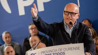 El presidente de PP de la provincia de Orense, Manuel Baltar. Europa Press